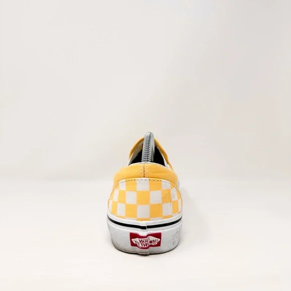 EUC Vans Yellow/White Checkerboard 9.5M/11W Slip-ons PLS READ DESCRIPTION - Picture 3 of 7